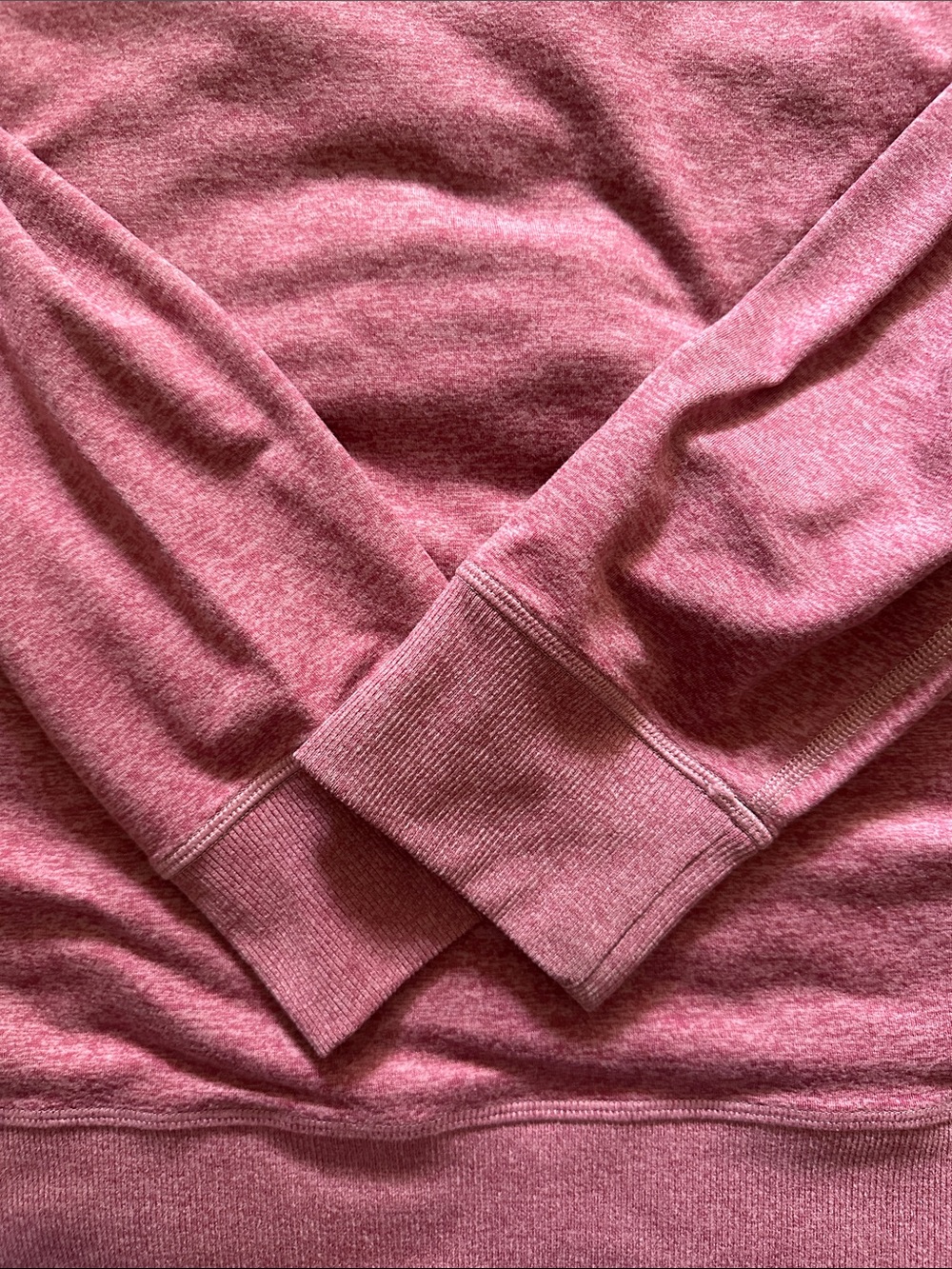 Rhoback pace performance Crewneck Sweatshirt- stretchy - Picture 4 of 5